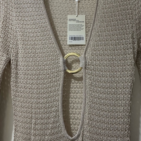 Monday Swimwear Cream Knit Coverup - Picture 5 of 9